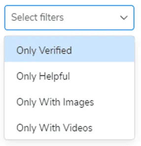 Filter Reviews