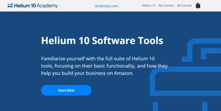 Helium 10 Academy: Learn Everything from Scratch for FREE
