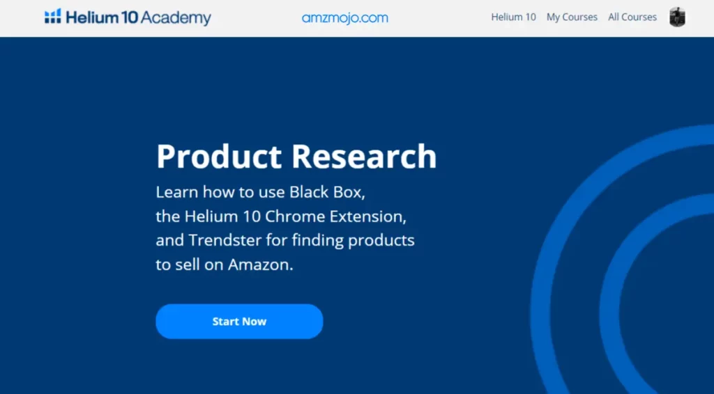 Videos in Product Research Course