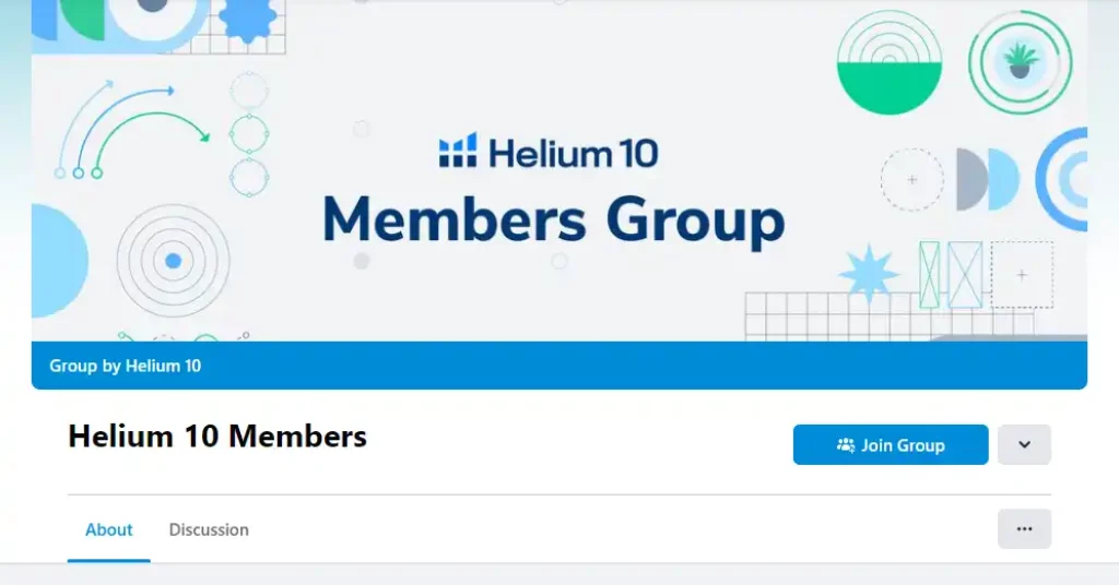 Helium 10 Facebook Group for Amazon Sellers