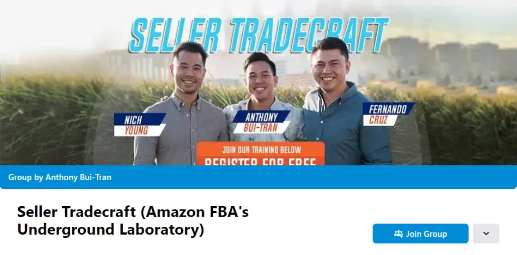 Seller Tradecraft Facebook Amazon Sellers Group